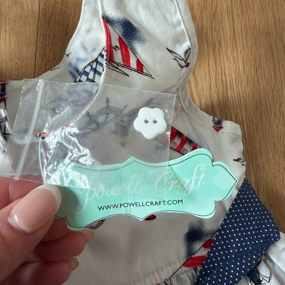 Powell Craft sailor dress 2-3T NWT - Picture 4 of 5